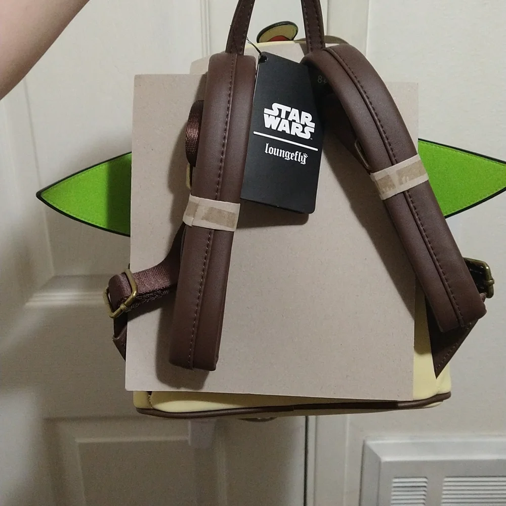 Last One Loungefly Star Wars Mandalorian The Child Mug Holiday Mini Backpack New